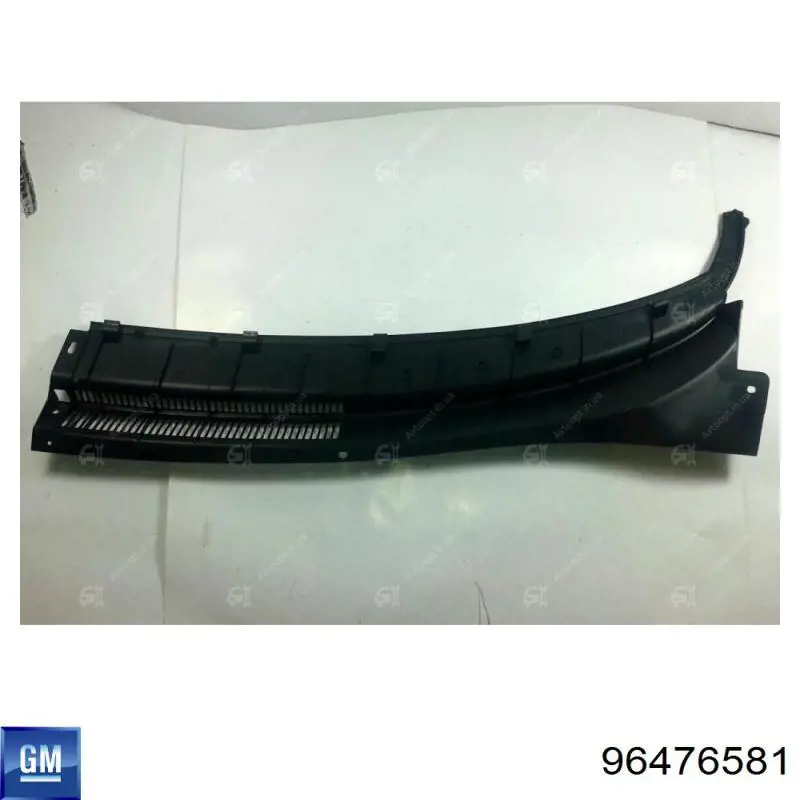 Решітка склоочисників, права General Motors 96476581 ціна, від 4.76 USD