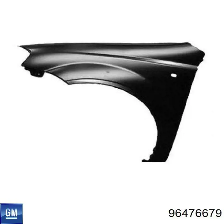Купити 96476679 General Motors Крило переднє ліве