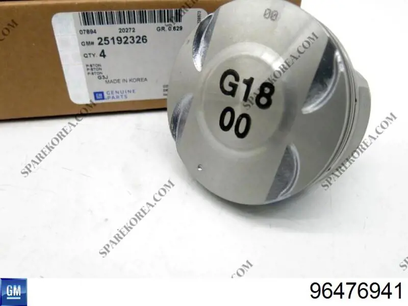 Поршень двигуна без кілець General Motors 96476941 ціна, від 40.35 USD