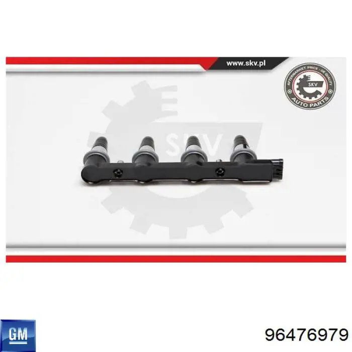 Котушка запалювання 96476979 General Motors