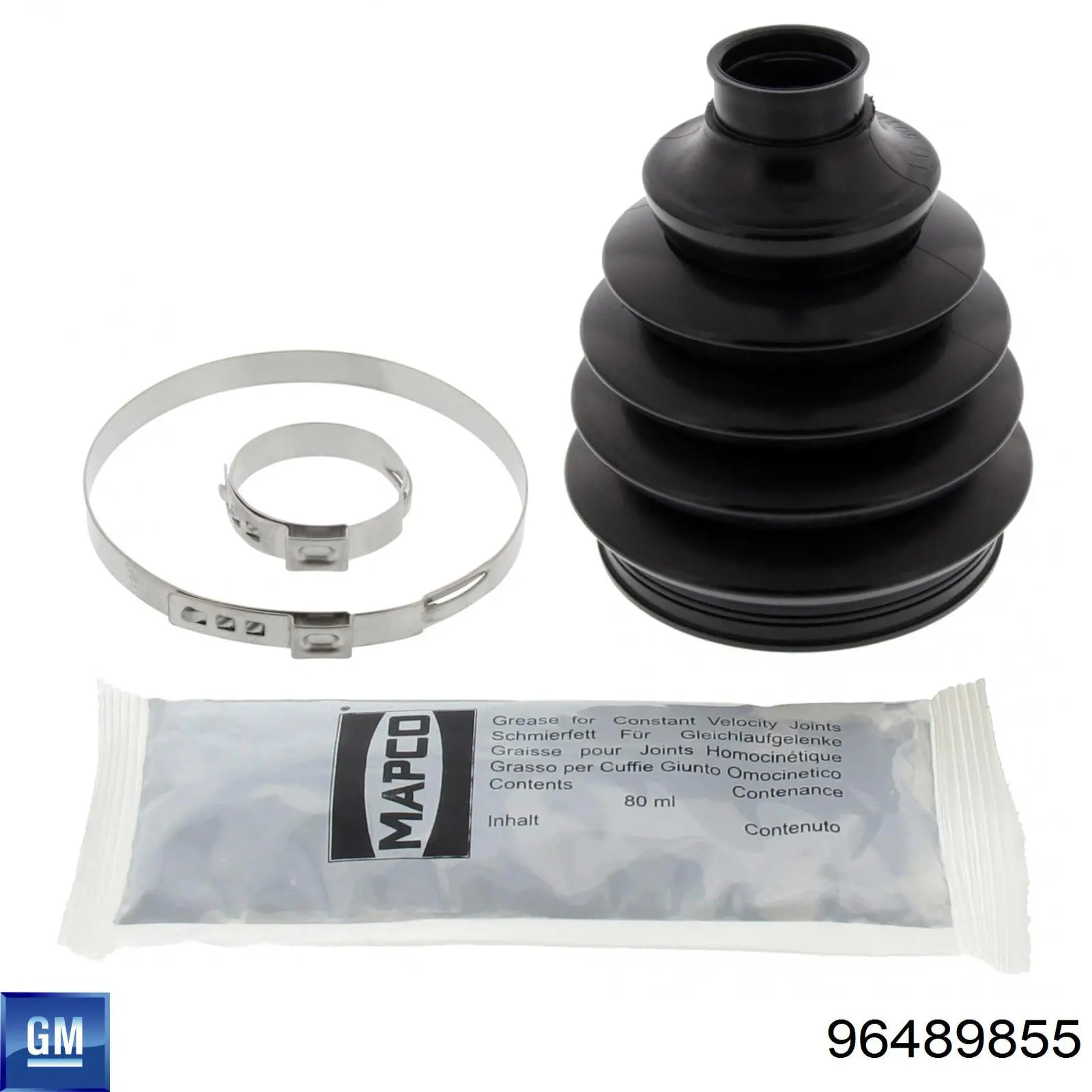 Пильник ШРУСа зовнішній 0024987 GKN-Spidan