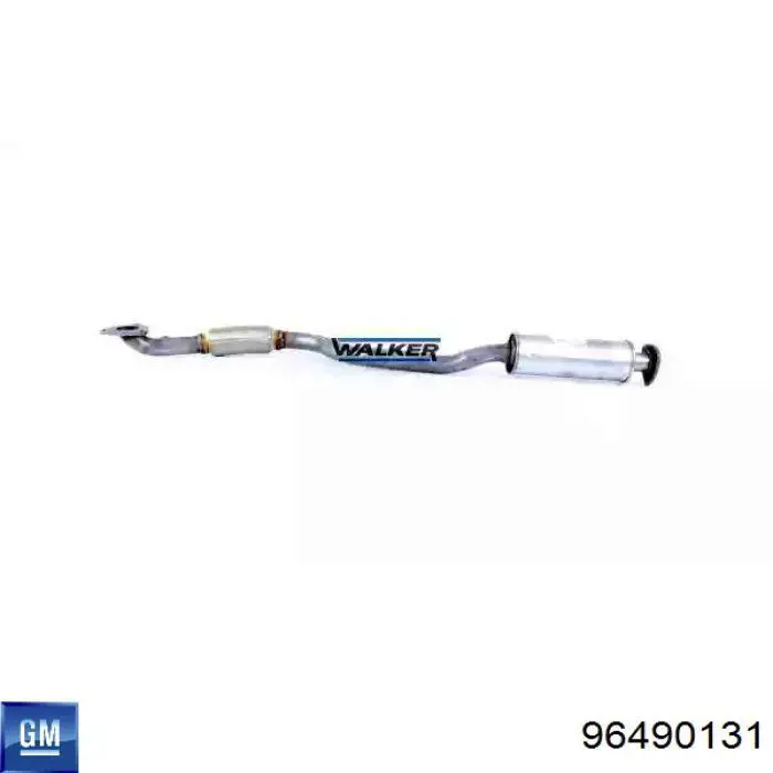 Глушник, передня частина General Motors 96490131 ціна, від 47.09 USD