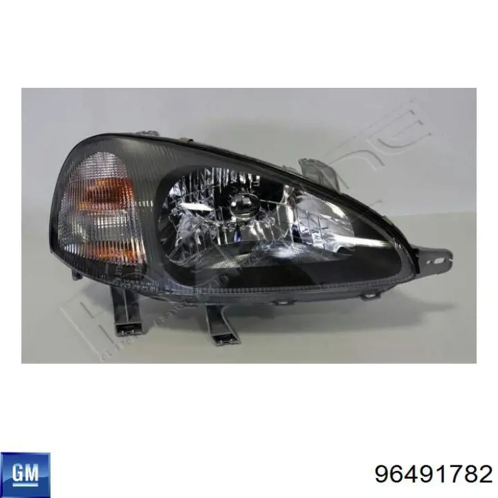 Фара правая General Motors 96491782 ціна, від 114.02 USD