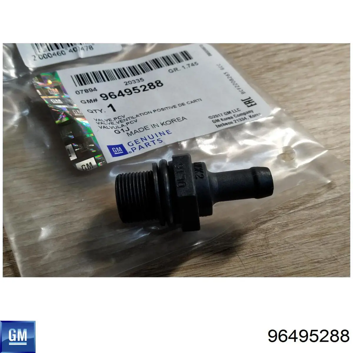 Купити 96495288 Opel Клапан PCV вентиляції картера
