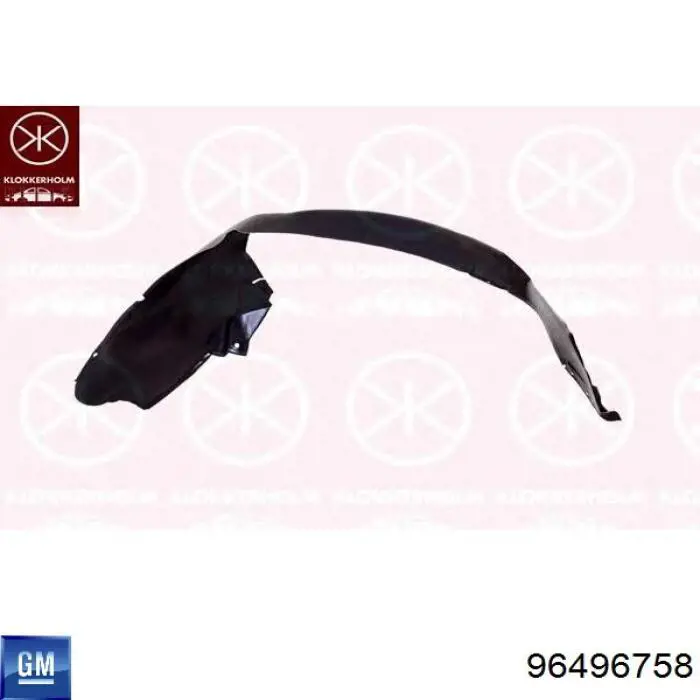 Подкрильнікі переднього крила, правий FPS FP1703388 ціна, від 9.15 USD