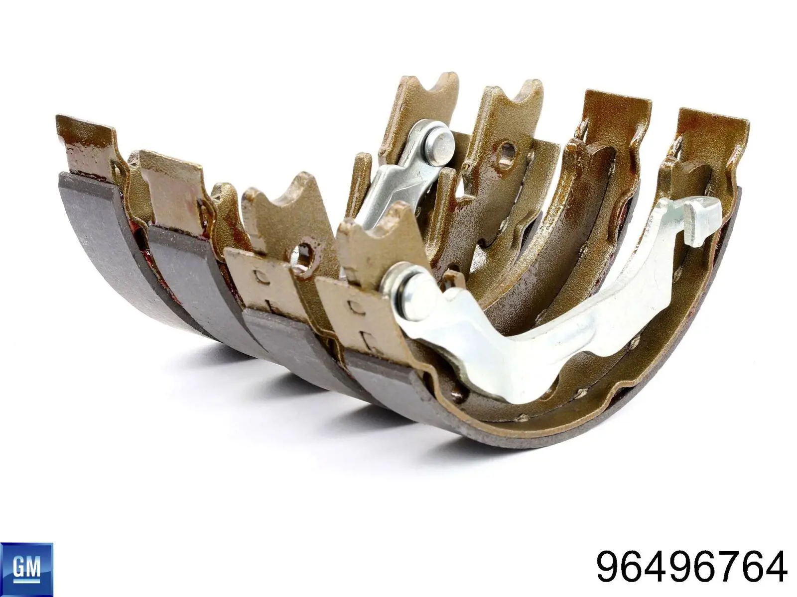 Колодки ручника / стоянкового гальма General Motors 96496764 ціна, від 22.19 USD