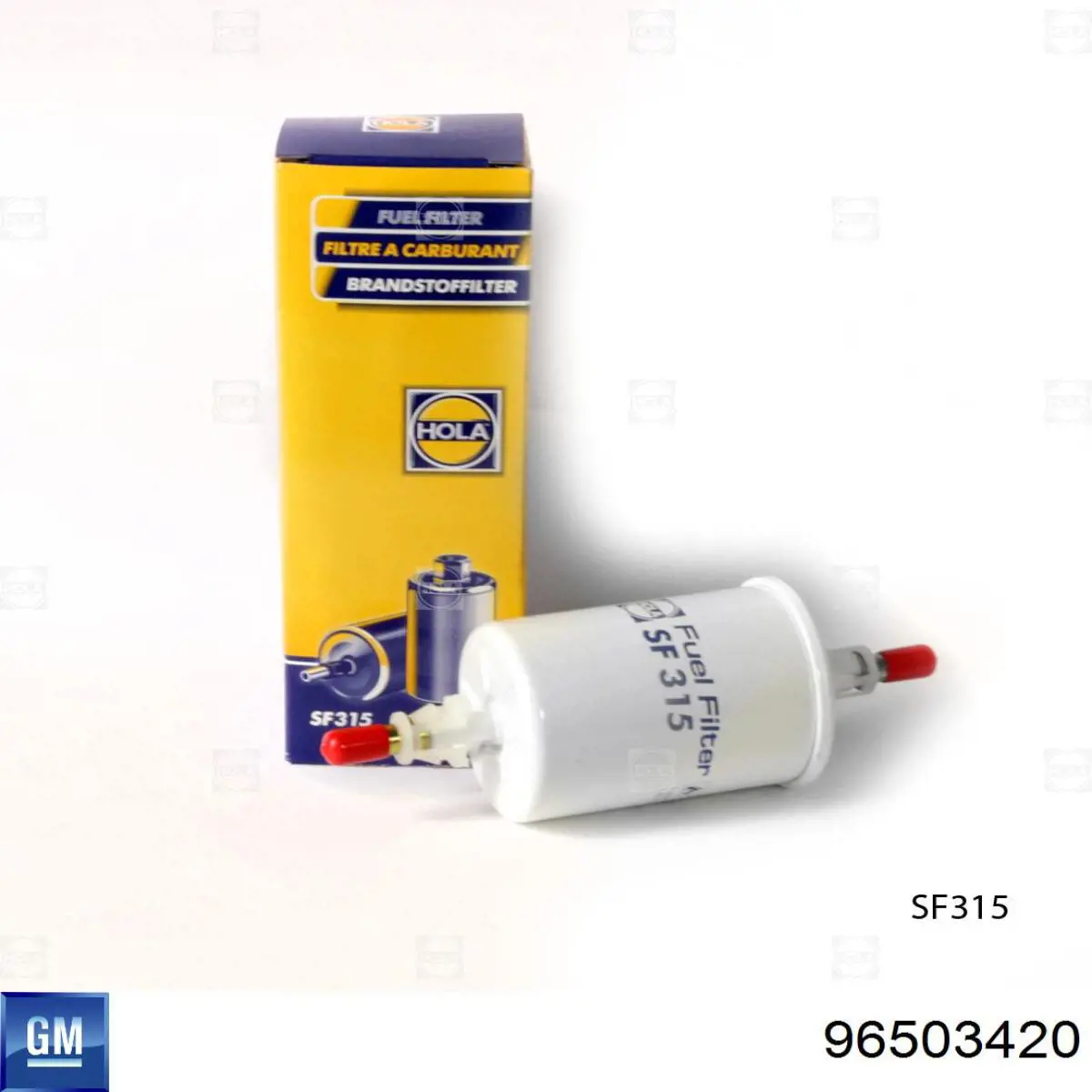 Купити 96503420 General Motors Фільтр-відстійник палива грубої очистки