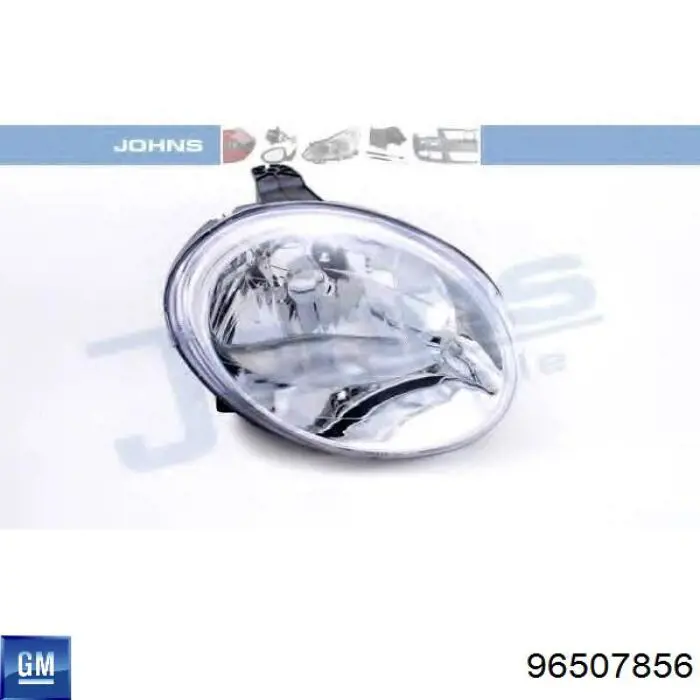 Фара правая General Motors 96507856 ціна, від 56.80 USD