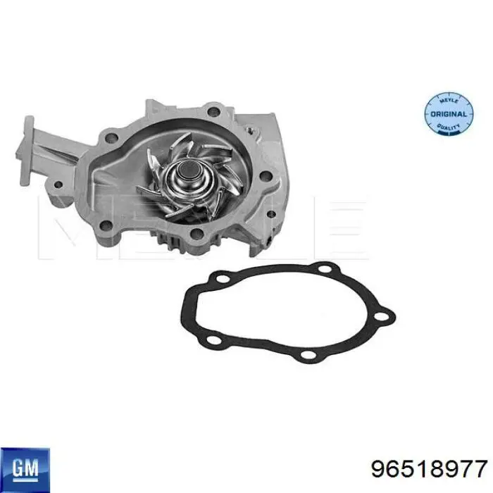 Водяний насос General Motors 96518977