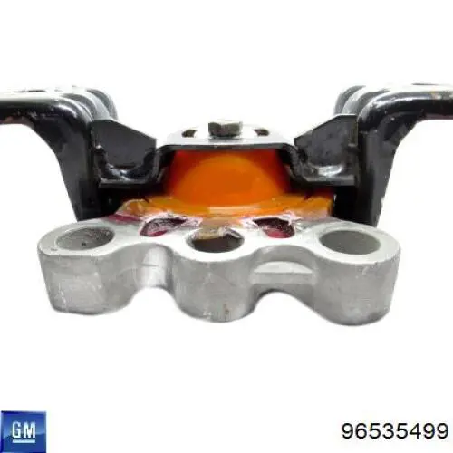 Ліва опора двигуна на Chevrolet Aveo I T200