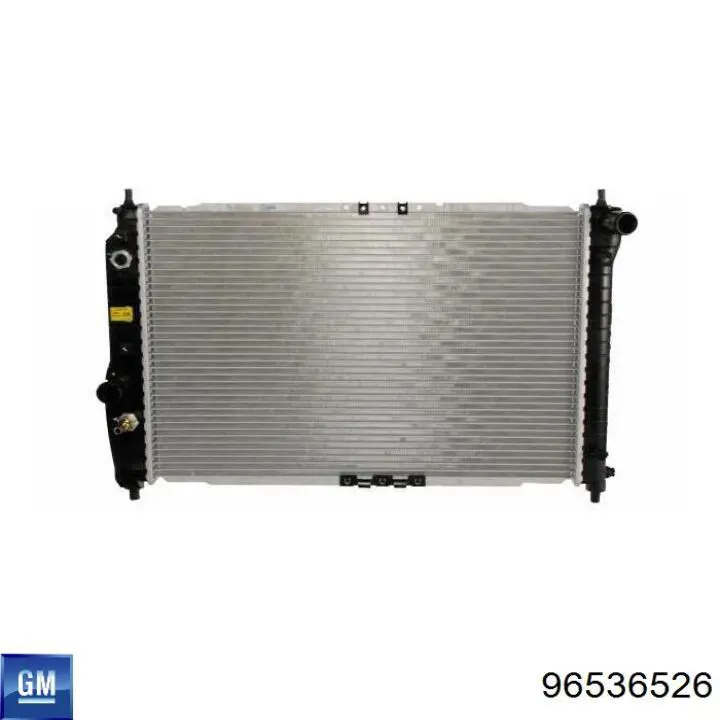 Радіатор основний General Motors 96536526 ціна, від 77.27 USD