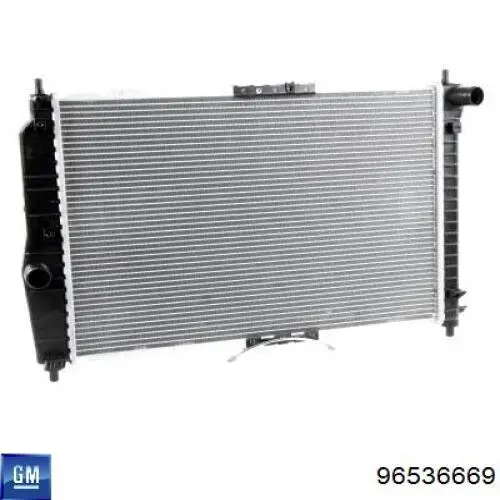 Купити 96536669 General Motors Радіатор двигуна