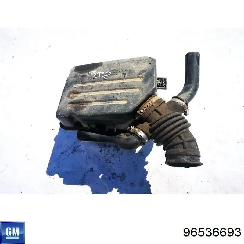 Корпус повітряного фільтра, нижня частина General Motors 96536693 ціна, від 13.84 USD