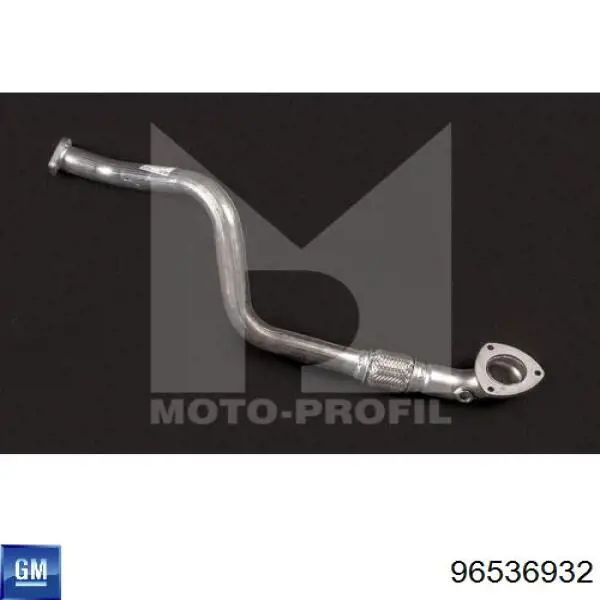 Купити 96536980 General Motors Глушник, передня частина