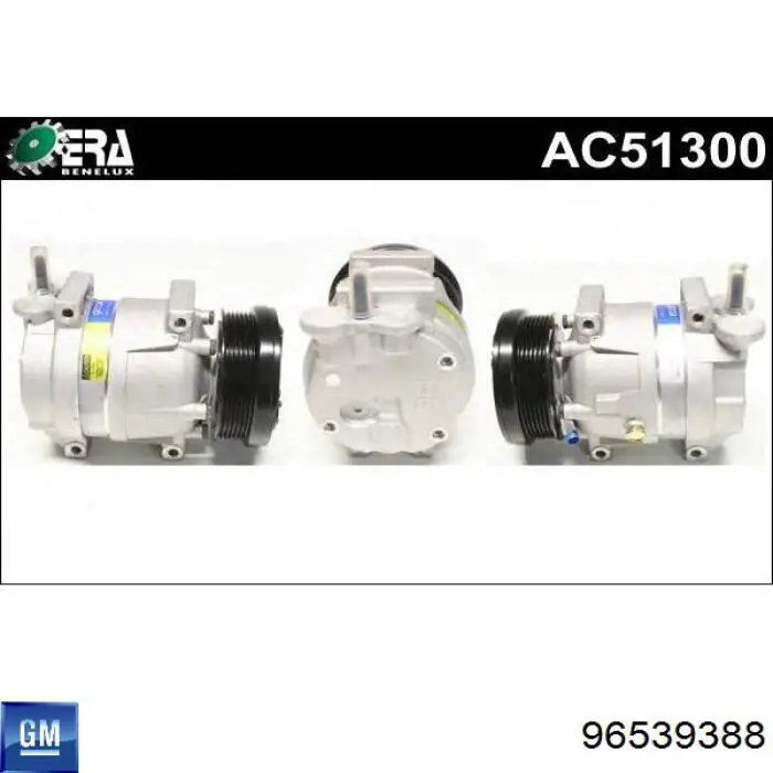 Компресор кондиціонера 95908335 General Motors