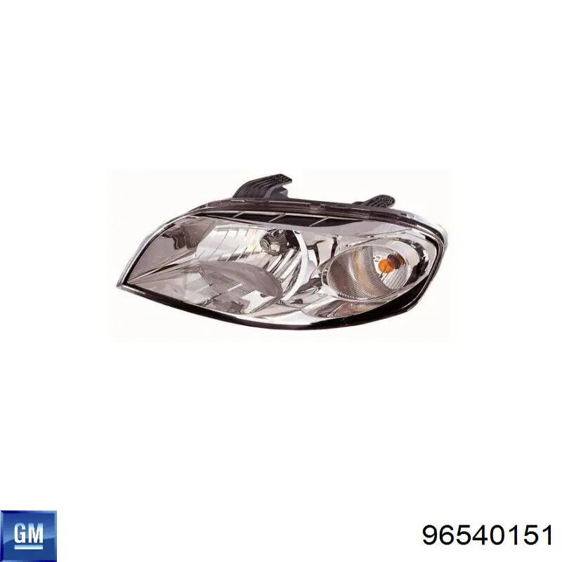 Купити 96540151 General Motors Основна фара в зборі ліва