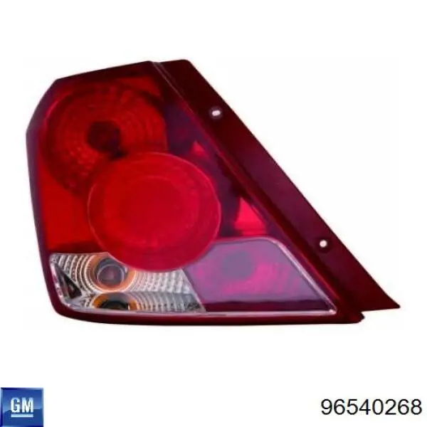 Купити 96540268 General Motors Лівий стоп