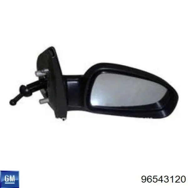 Ліве бічне дзеркало General Motors 96543120 ціна, від 41.04 USD