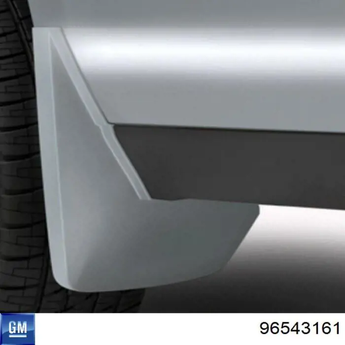 Бризковики задній, лівий General Motors 96543161 ціна, від 2.88 USD