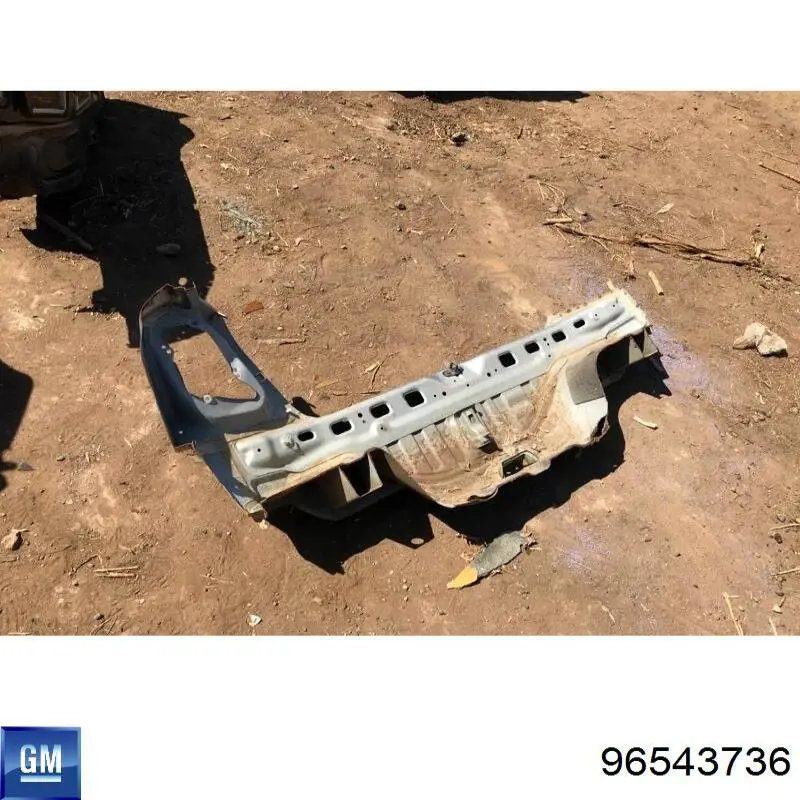 Купити 96543736 General Motors Панель задня, багажного відсіку