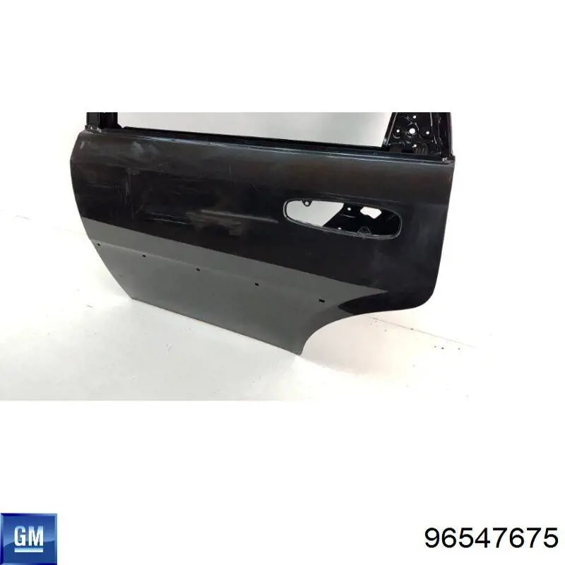 96547675 General Motors Двері пасажирськи задні ліві