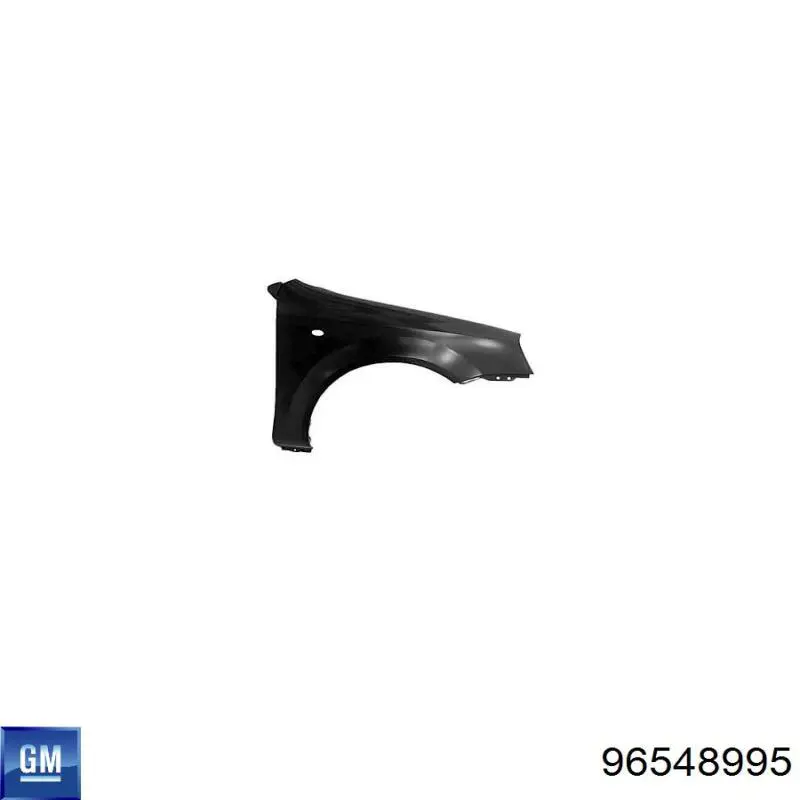 Крило переднє праве General Motors 96548995 ціна, від 40.26 USD