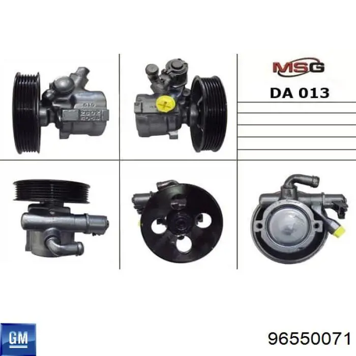Купити 96550071 General Motors Насос гідравліки