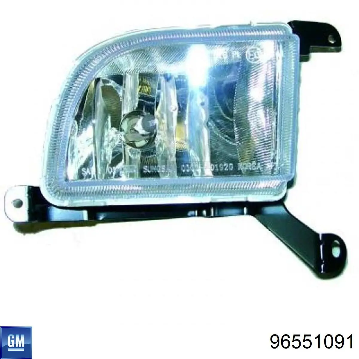 Туманка ліва General Motors 96551091 ціна, від 10.95 USD