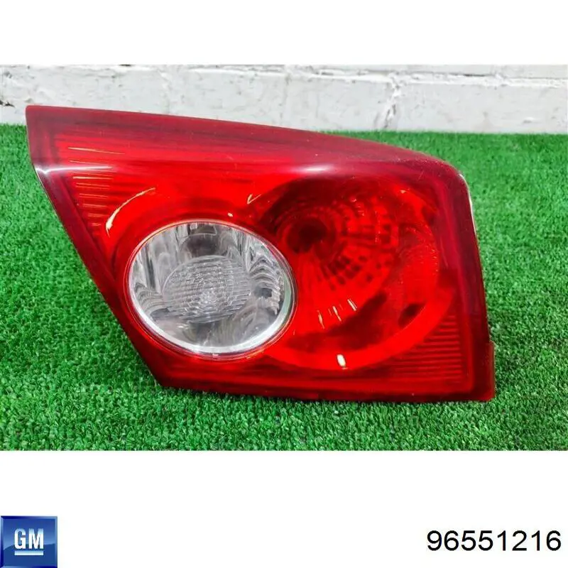 Купити 96551216 General Motors Ліхтар задній лівий, внутрішній