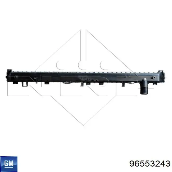 Радіатор основний General Motors 96553243 ціна, від 81.08 USD