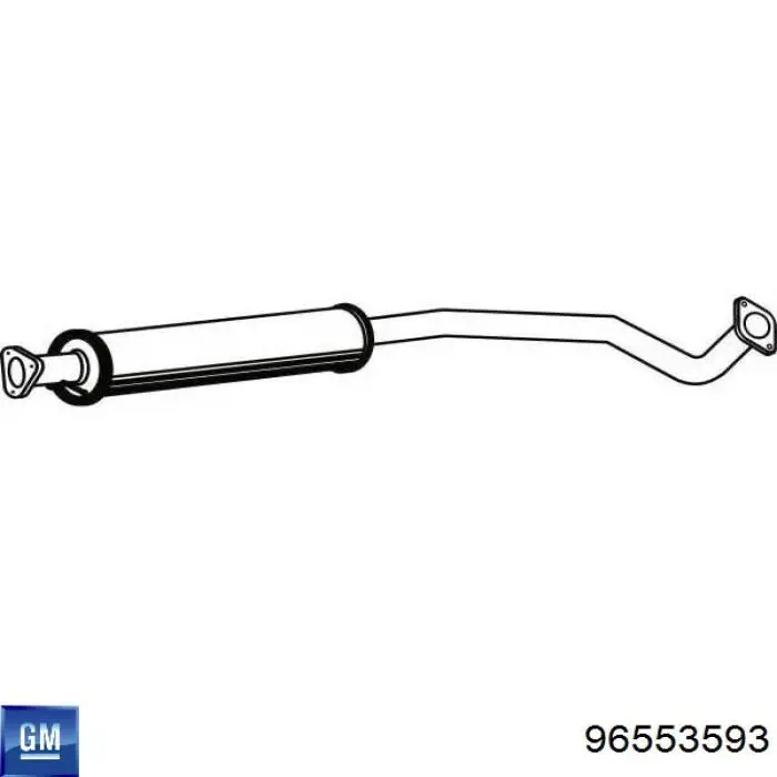Купити 96553593 General Motors Вихлоп