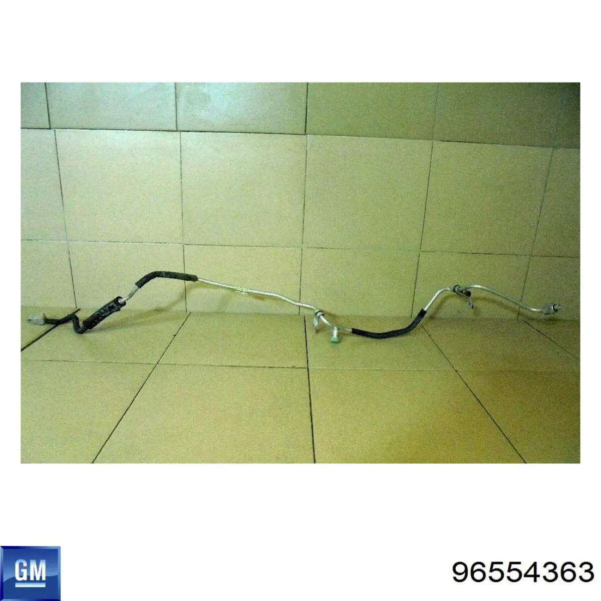 96554363 General Motors Шланг кондиціонера, від радіатора до випарника