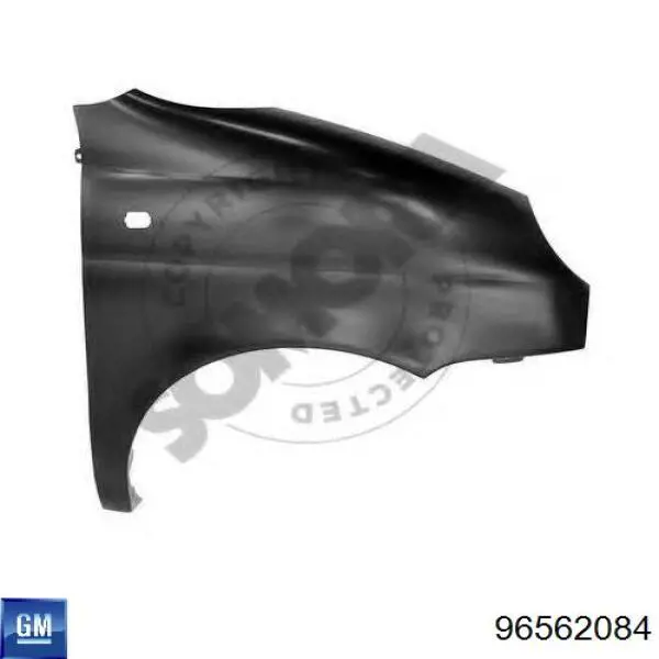 Крило переднє праве General Motors 96562084 ціна, від 38.68 USD