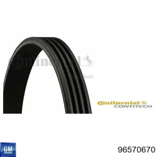 Купити 96570670 General Motors Ремінь генератора
