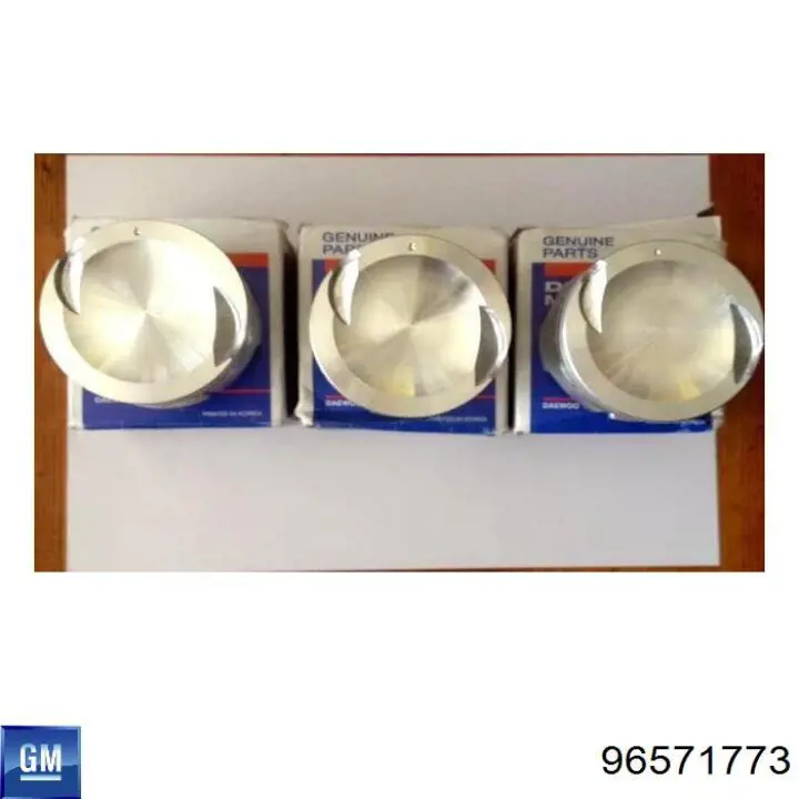 Поршень з пальцем без кілець, 1-й ремонт (+0,25) General Motors 96571773 ціна, від 12.76 USD