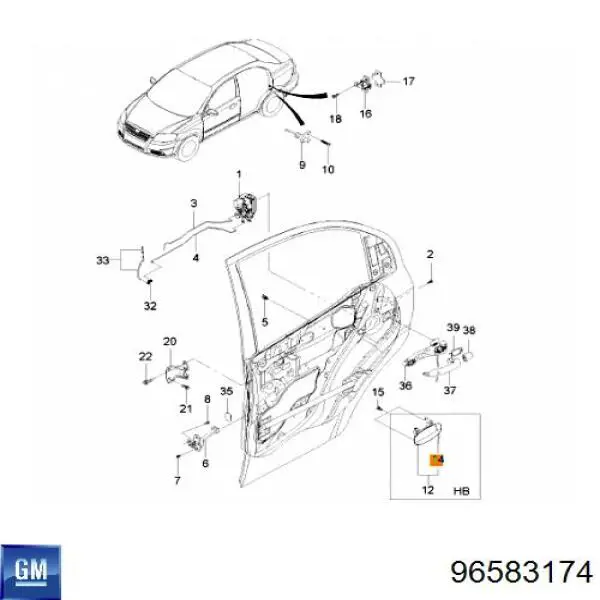 96583174 General Motors 