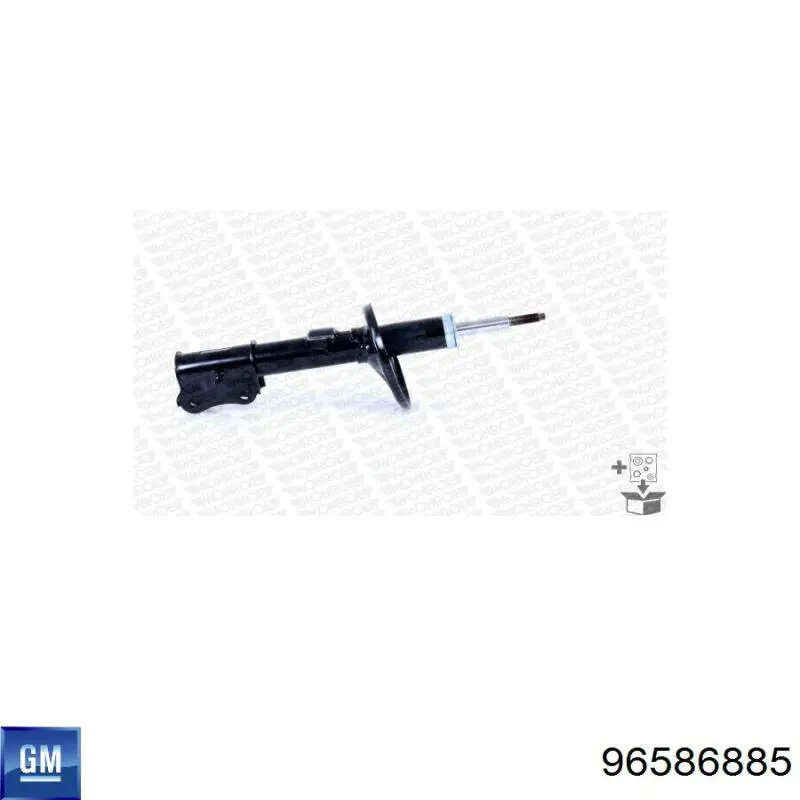 Амортизатор передньої підвіски, лівий General Motors 96586885 ціна, від 33.26 USD