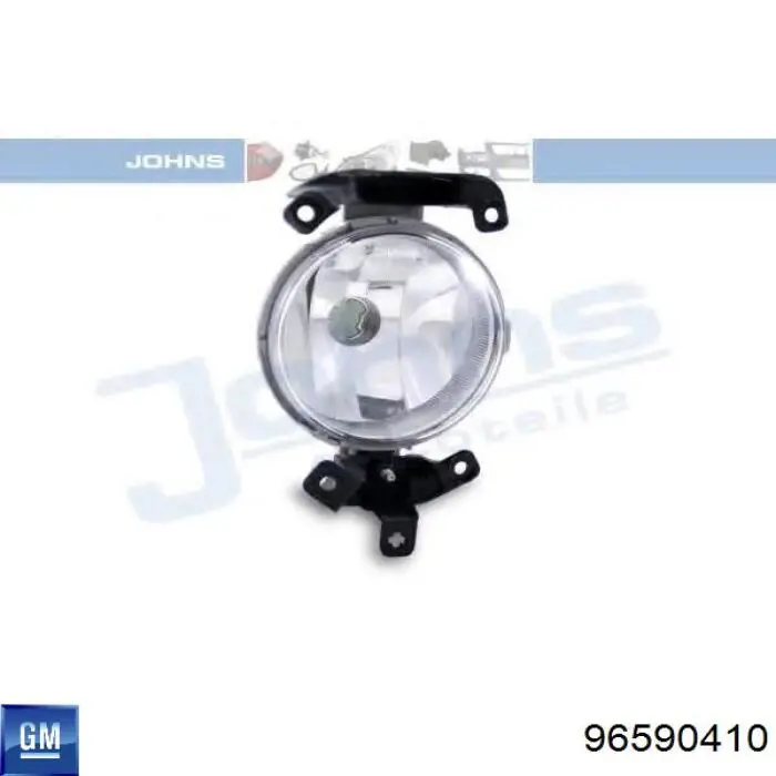 Туманка права General Motors 96590410 ціна, від 34.37 USD
