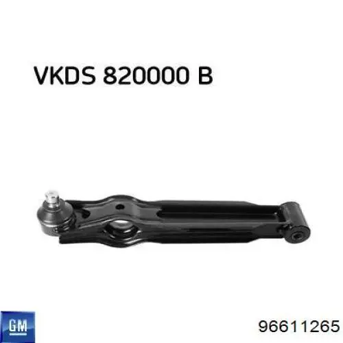 Важіль передньої підвіски нижній, лівий/правий General Motors 96611265
