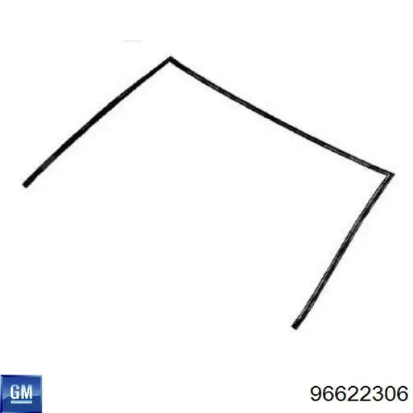 Молдинг вітрового скла Opel 96622306 ціна, від 25.44 USD