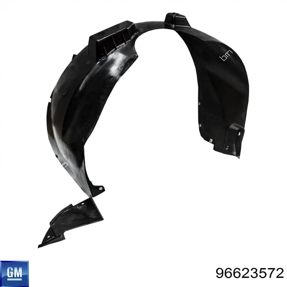 Купити Підкрилок передній правий Chevrolet Captiva I C100