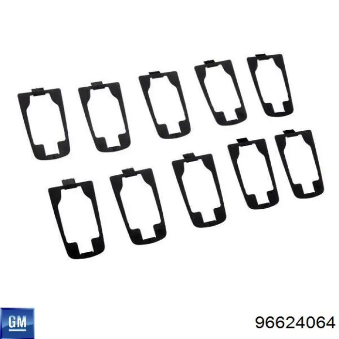 96624064 General Motors Скло задніх дверей, лівих