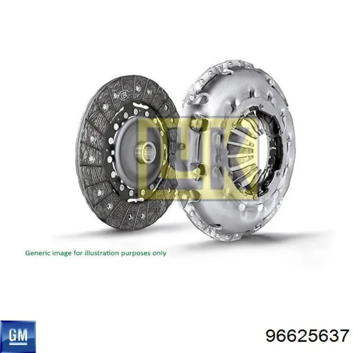 Купити 96625637 VALEO Корзина зчеплення