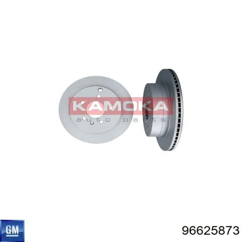 Купити 96625873 General Motors Диск заднього гальма