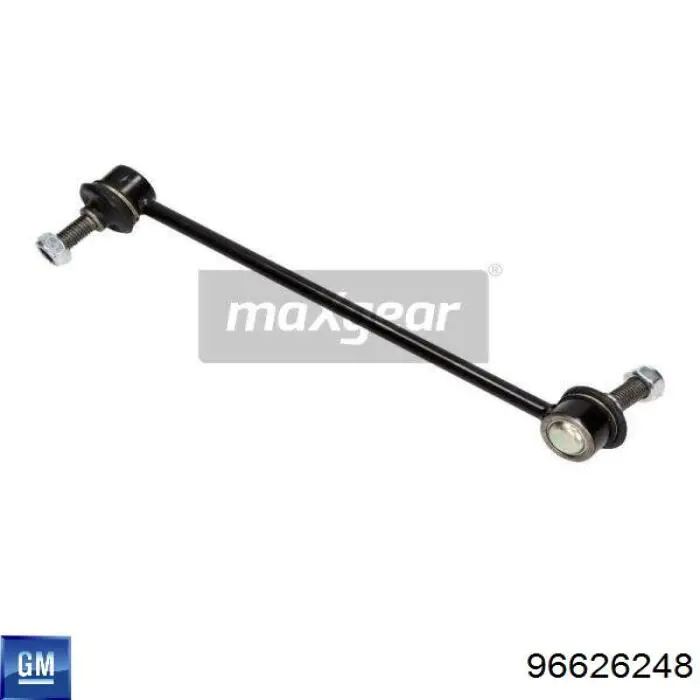 Стійка стабілізатора, переднього, права General Motors 96626248 ціна, від 10.71 USD
