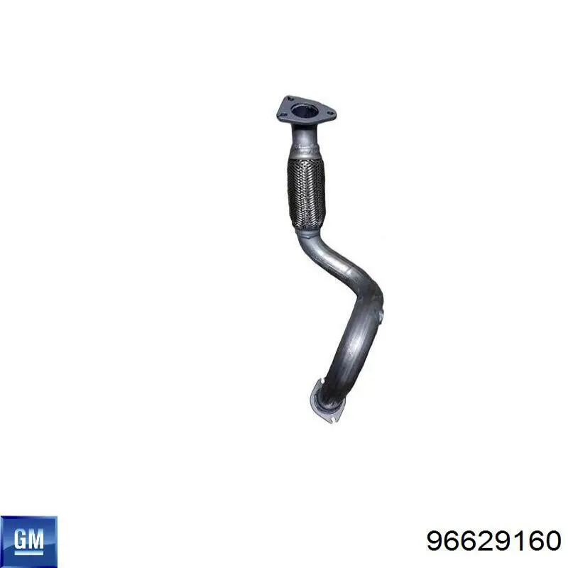 96629160 General Motors Труба приймальна (штани) глушника, передня