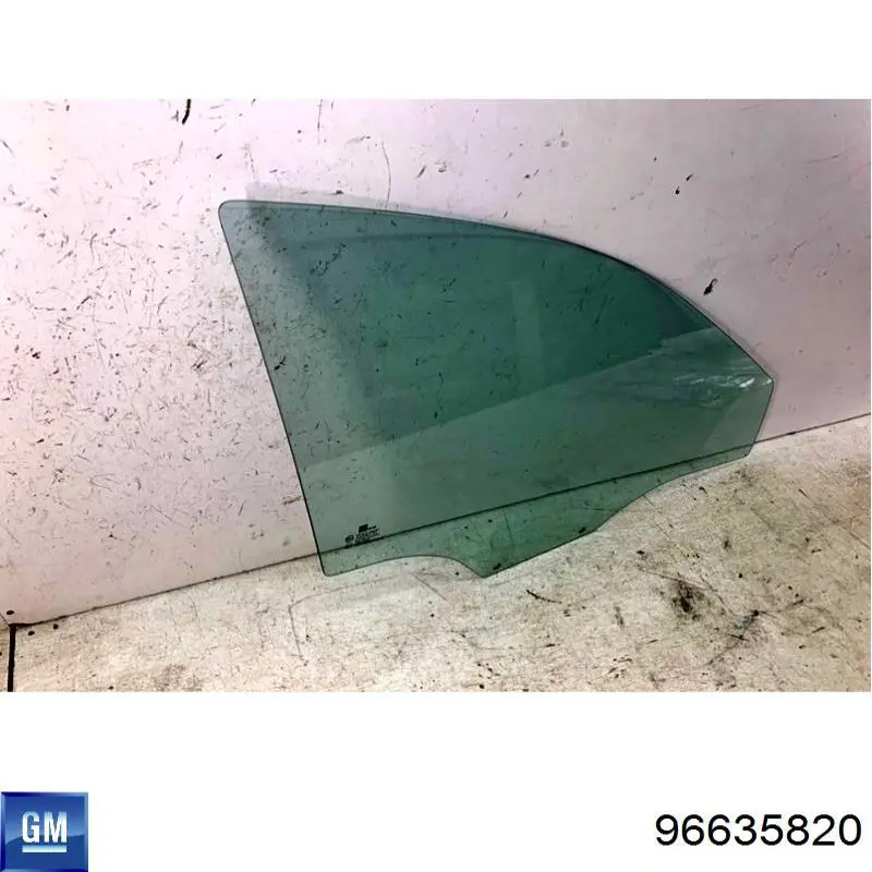 96635820 General Motors Скло пасажирських дверей