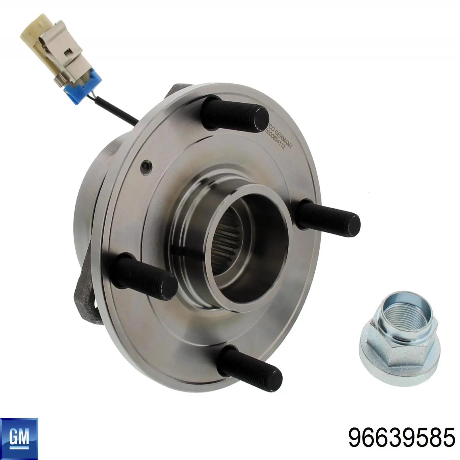 Передня маточина 96639585 General Motors