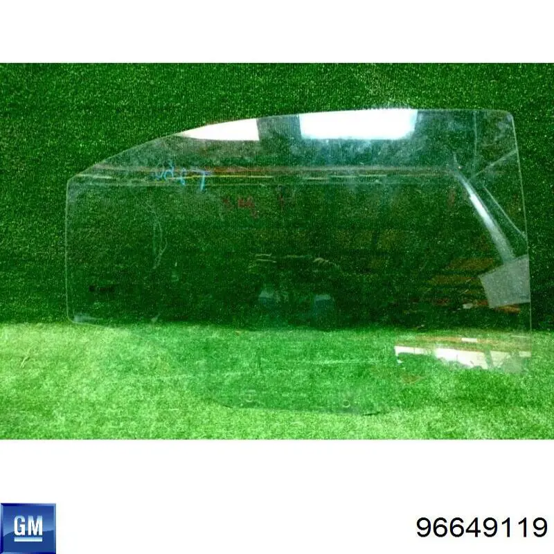 96649119 General Motors скло задньої двері правої