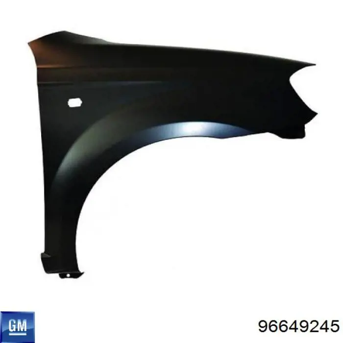96649245 General Motors Переднє ліве крило